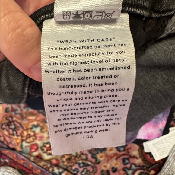 Good American Style GLCI844T Good Legs Cigarette Black214 Size 8 Women's Jeans - Picture 4 of 10